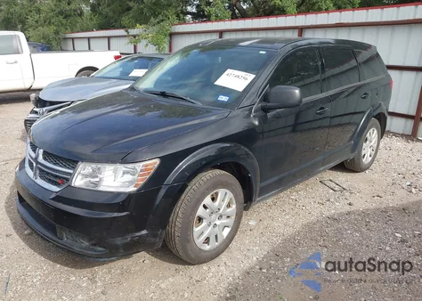 2014 Dodge Journey American Value Pkg z USA, uszkodzony, nr VIN 3C4PDCAB9ET256720